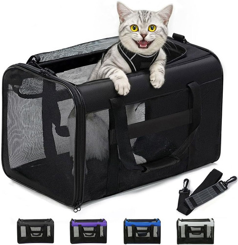 Cat carrier bag soft - cat, bag,soft-sided