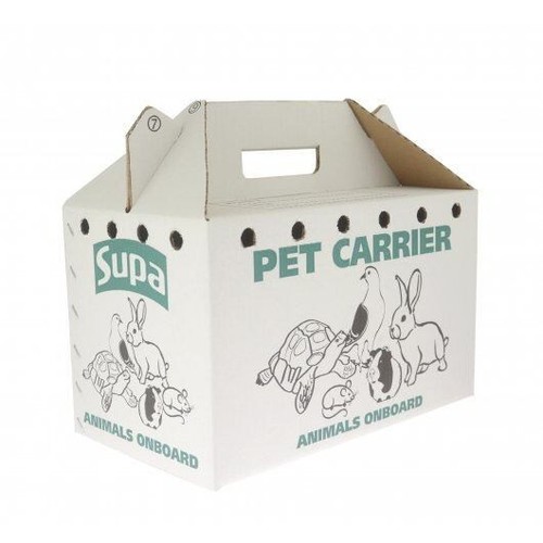 Supa cardboard pet - cardboard, carrier