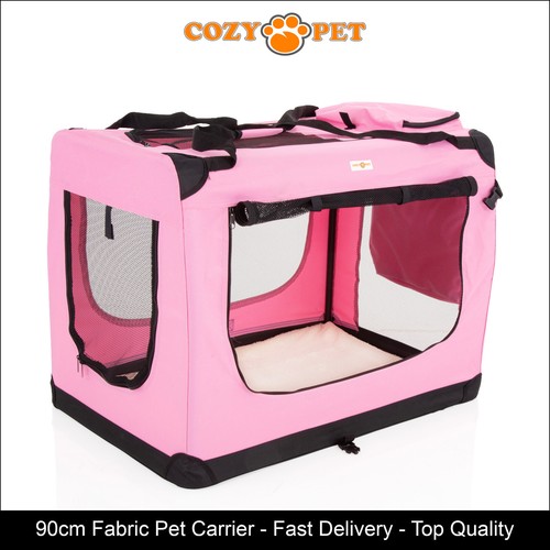 Fabric dog crate 90cm - dog,