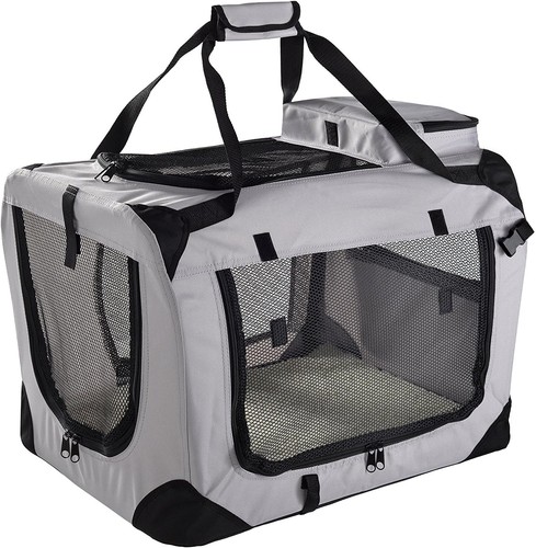 Soft sided dog travel crate - crate,