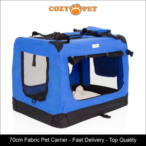 Fabric dog crate - dog, 70cm