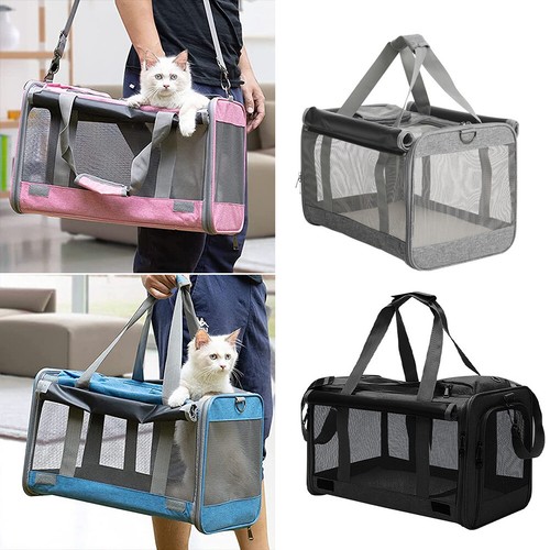 Portable pet carrier bag - bag, large