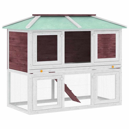 Animal rabbit cage double - rabbit,