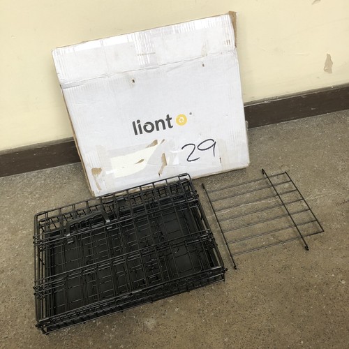 Metal crate cage puppy - metal,